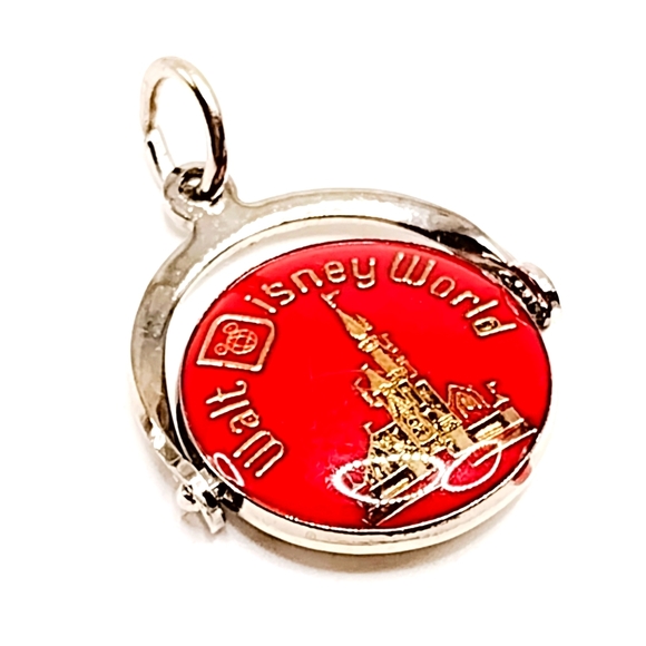 Disney Jewelry - Sterling Silver Walt Disney World Spinner Charm